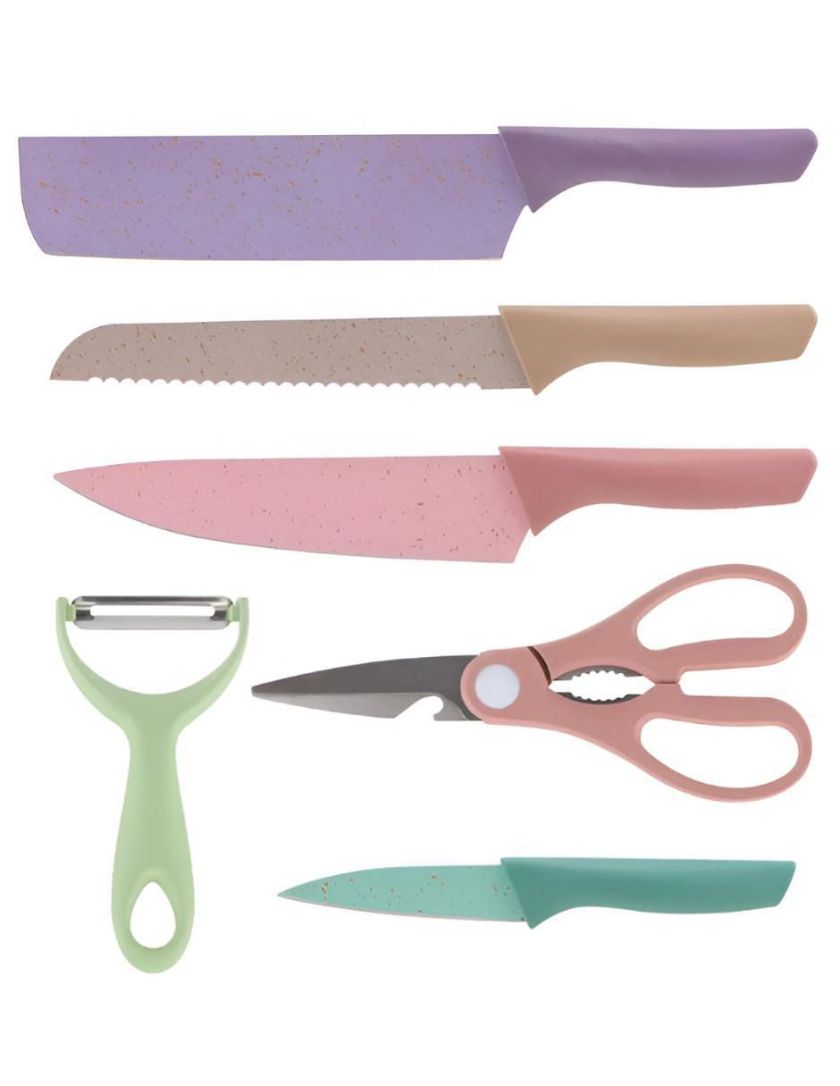 Set de cuchillos utilitario 6 piezas Set de cuchillos utilitario 6 piezas