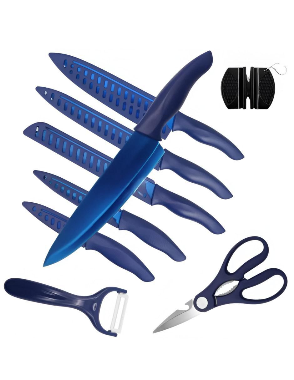 Set de cuchillos utilitario 8 piezas