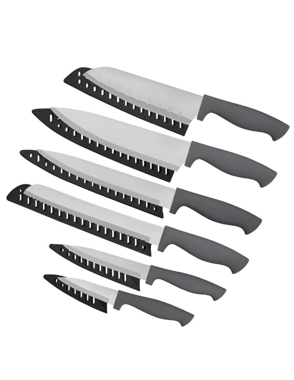 Set de cuchillos utilitario 6 piezas Set de cuchillos utilitario 6 piezas