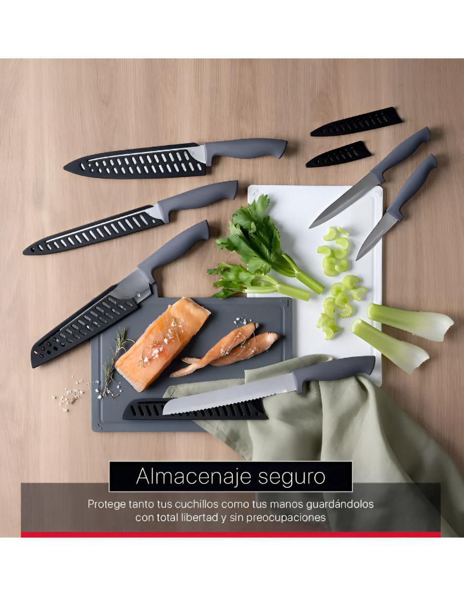 Set de cuchillos utilitario 6 piezas