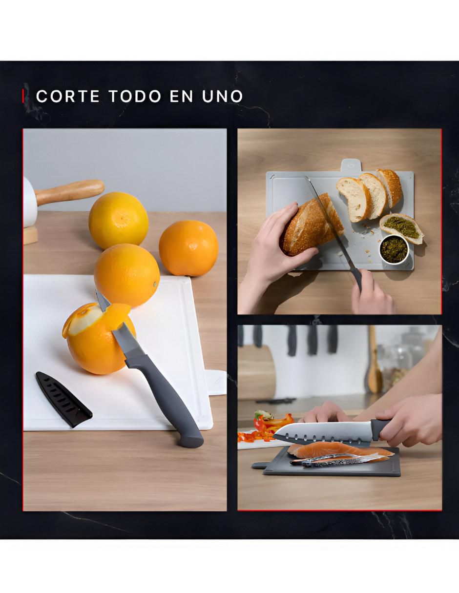 Set de cuchillos utilitario 6 piezas