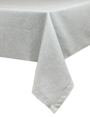 Mantel rectangular de lino Oyster Mantel rectangular de lino Oyster