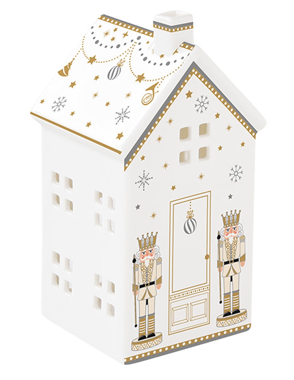 Contenedor navideño de porcelana 3
