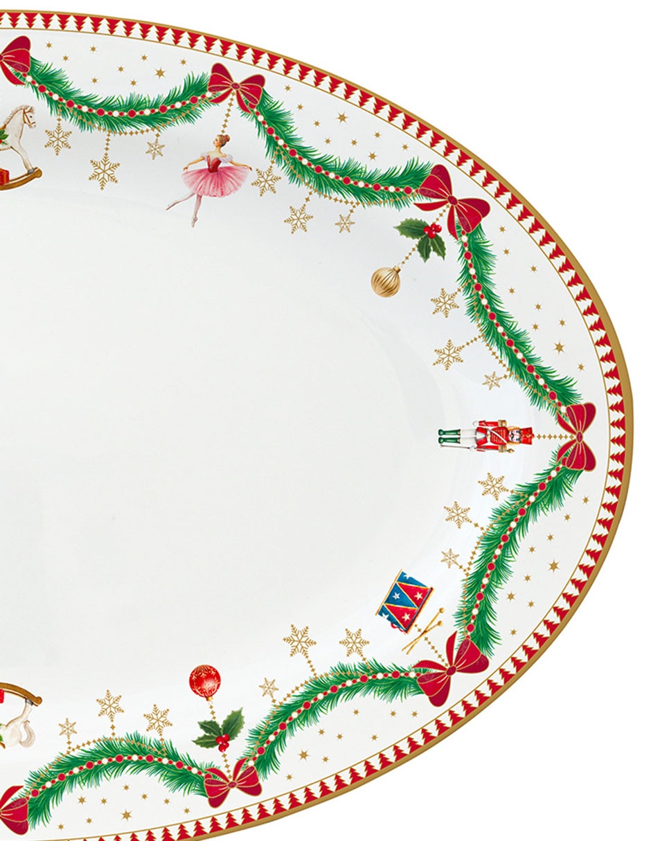 Platón Magie de Noël de porcelana 3