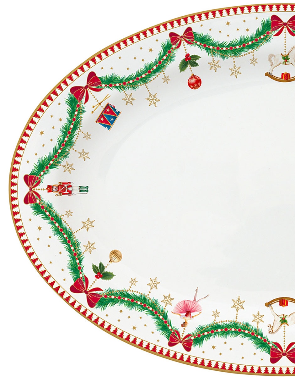 Platón Magie de Noël de porcelana 2