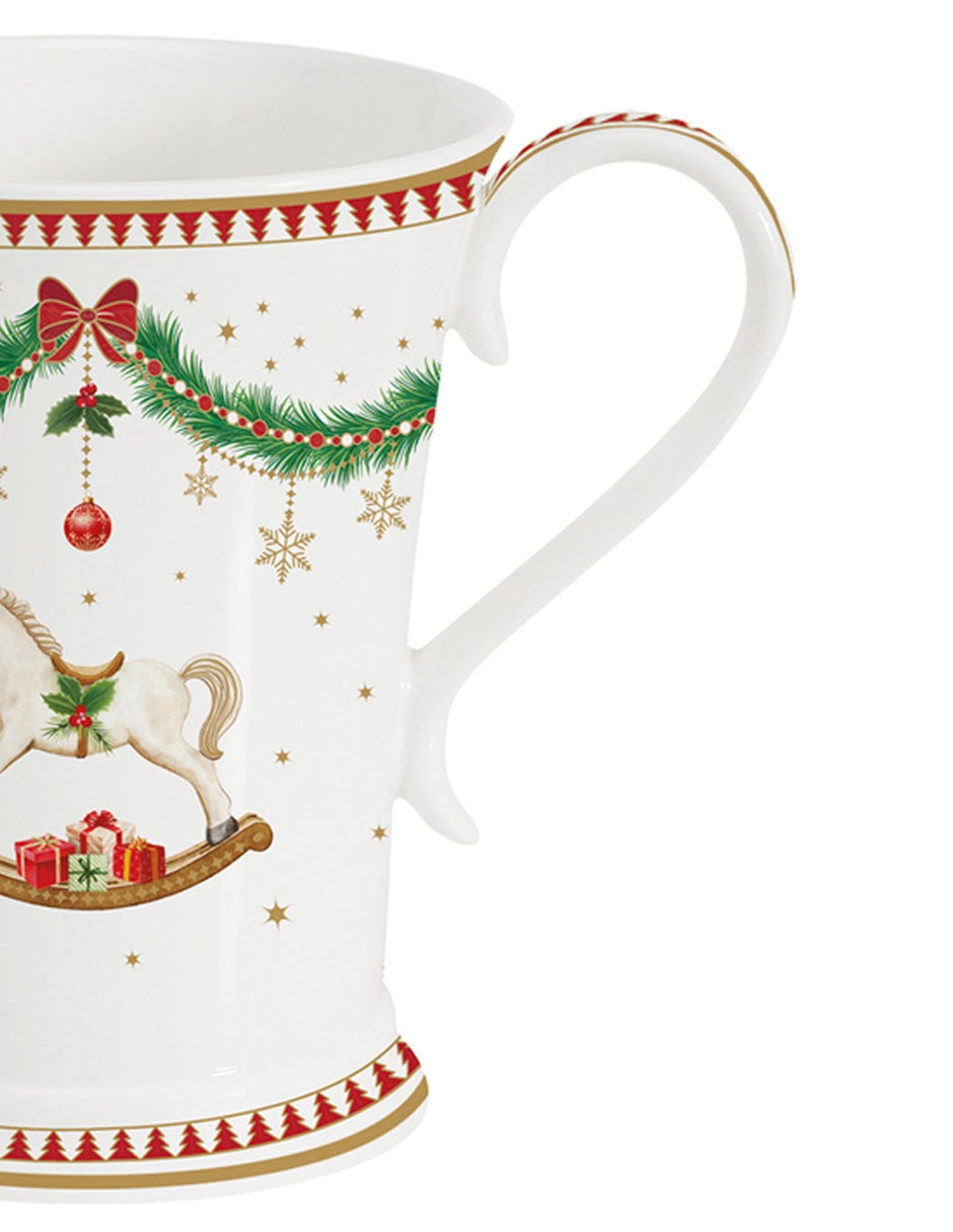 Set de tazas clásicas Magie De Noël 2 piezas 2