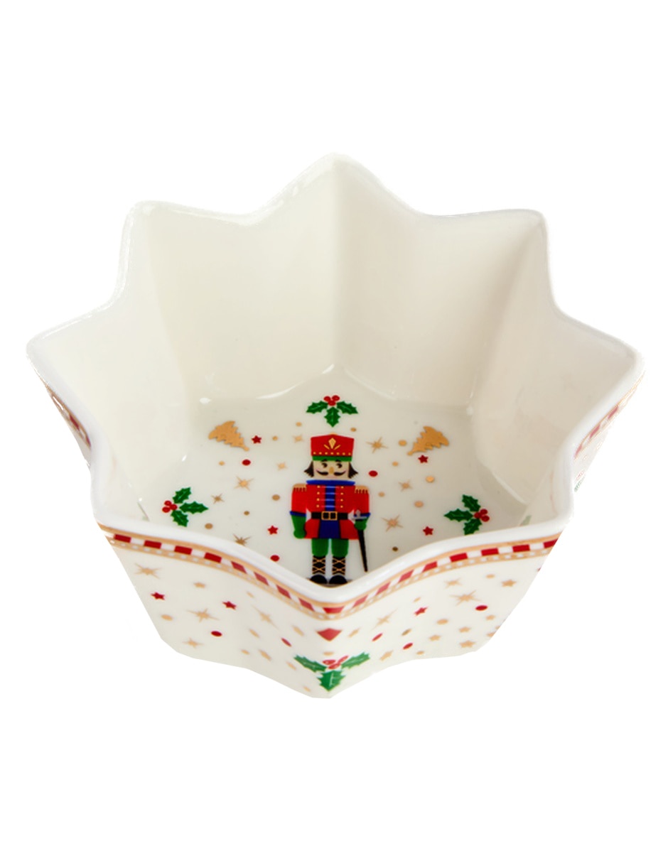 Set botanero navideño de porcelana 3