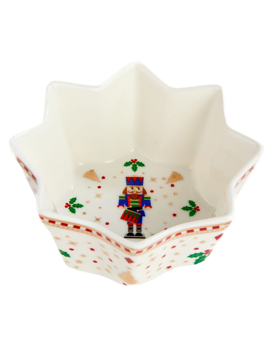 Set botanero navideño de porcelana 2