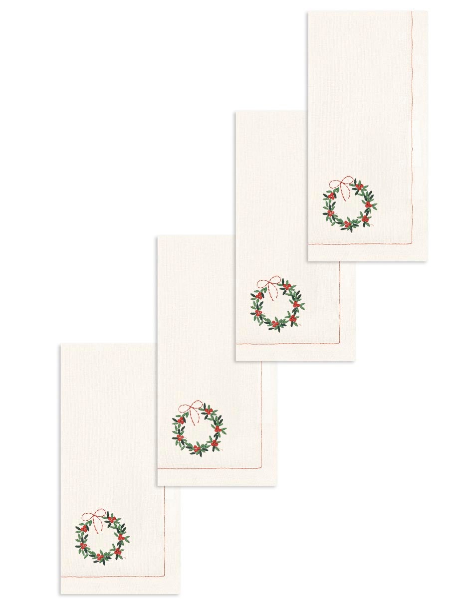 Set servilleta Coranta de algodón 4 piezas Set servilleta Coranta de algodón 4 piezas