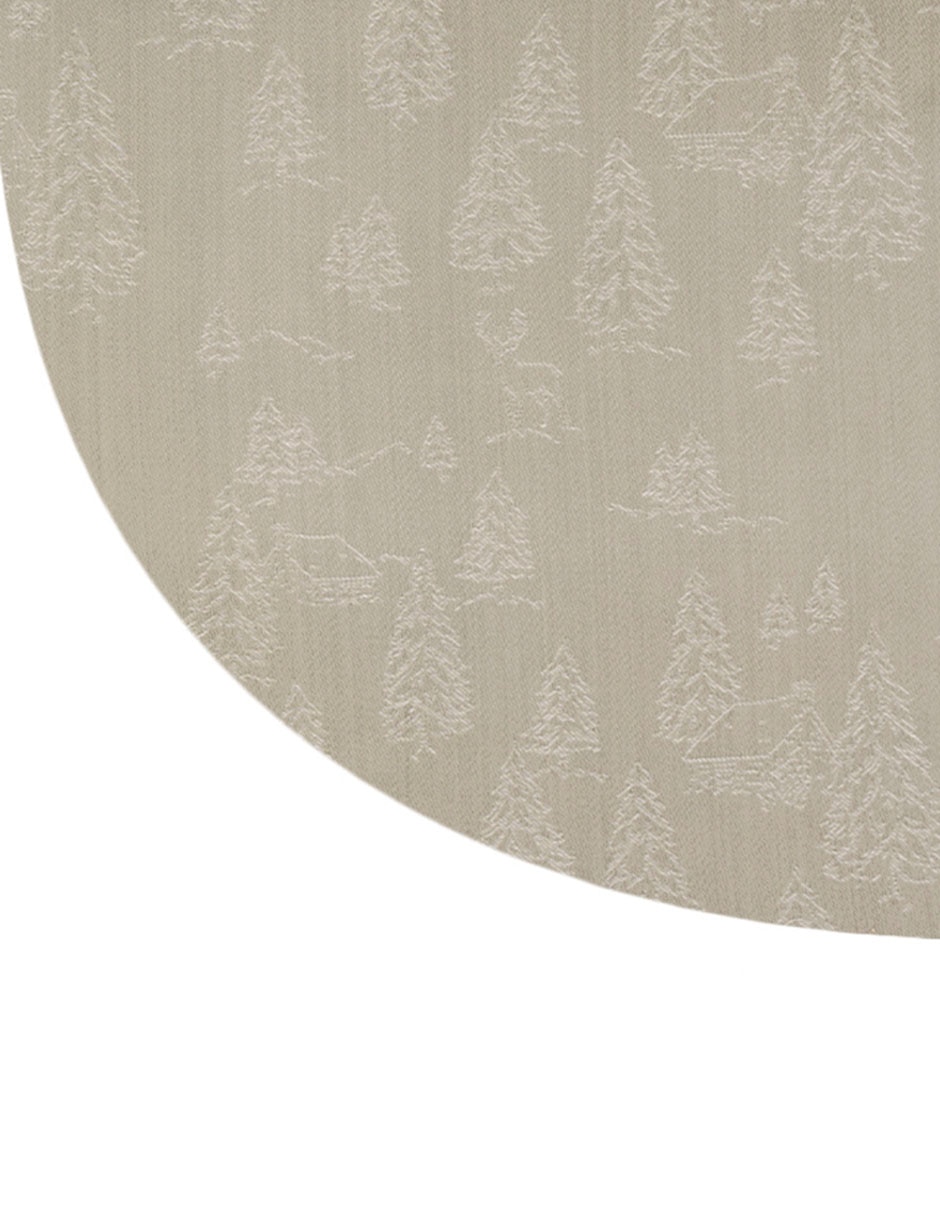 Mantel navideño rectangular de algodón Pinara 2