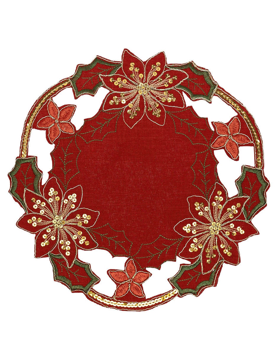Carpeta redonda navidad Carpeta redonda navidad
