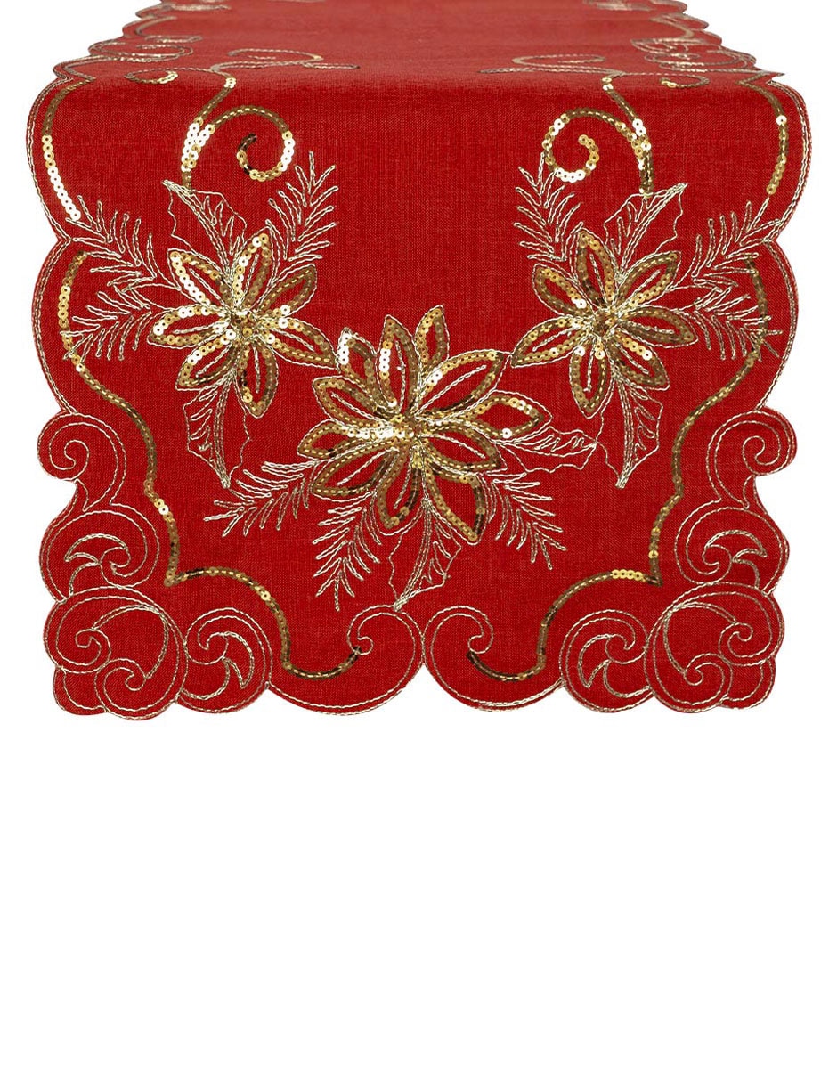 Camino de mesa navideño 5