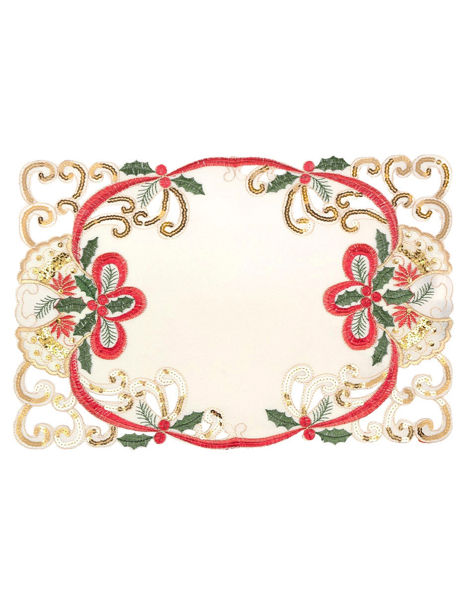 Mantel individual rectangular