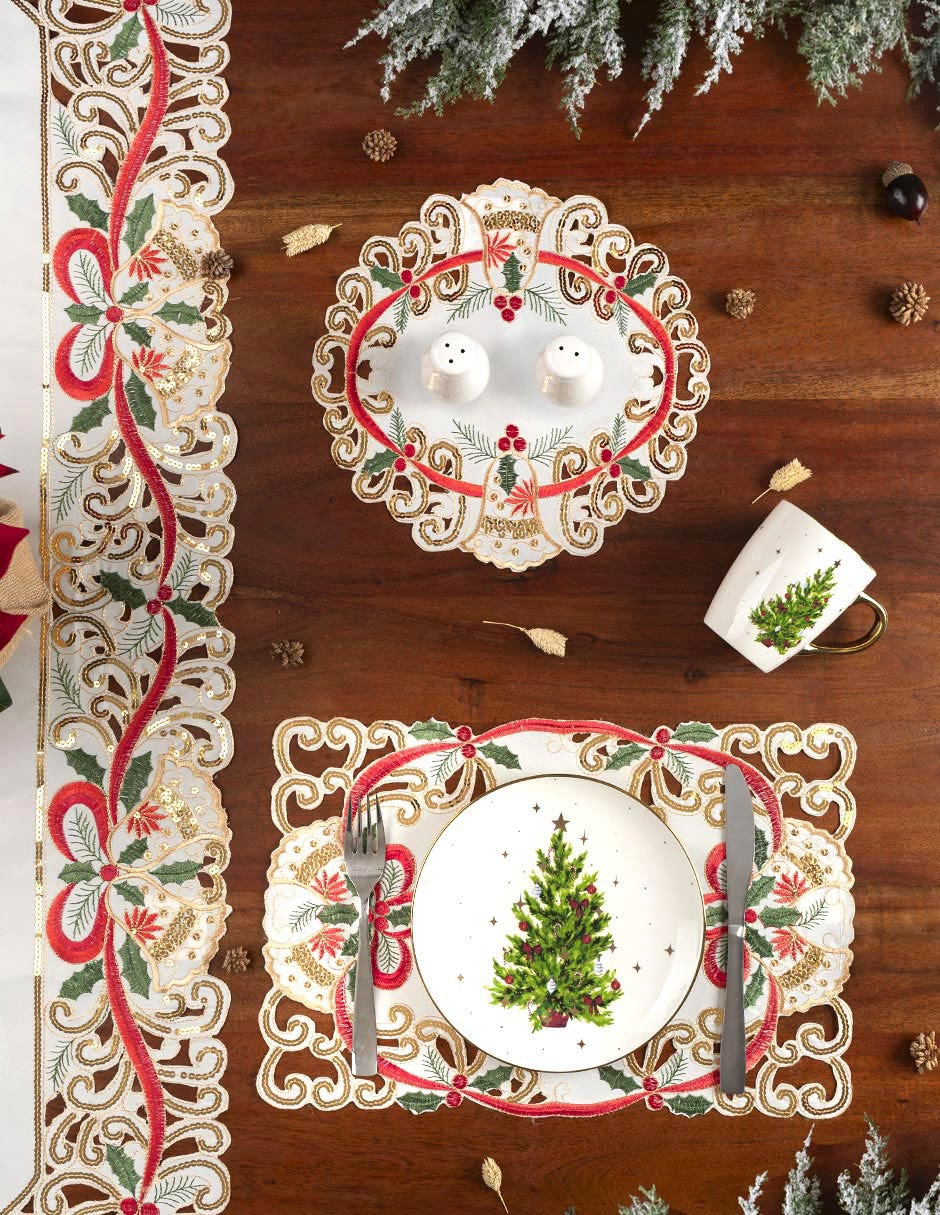 Mantel individual rectangular 2