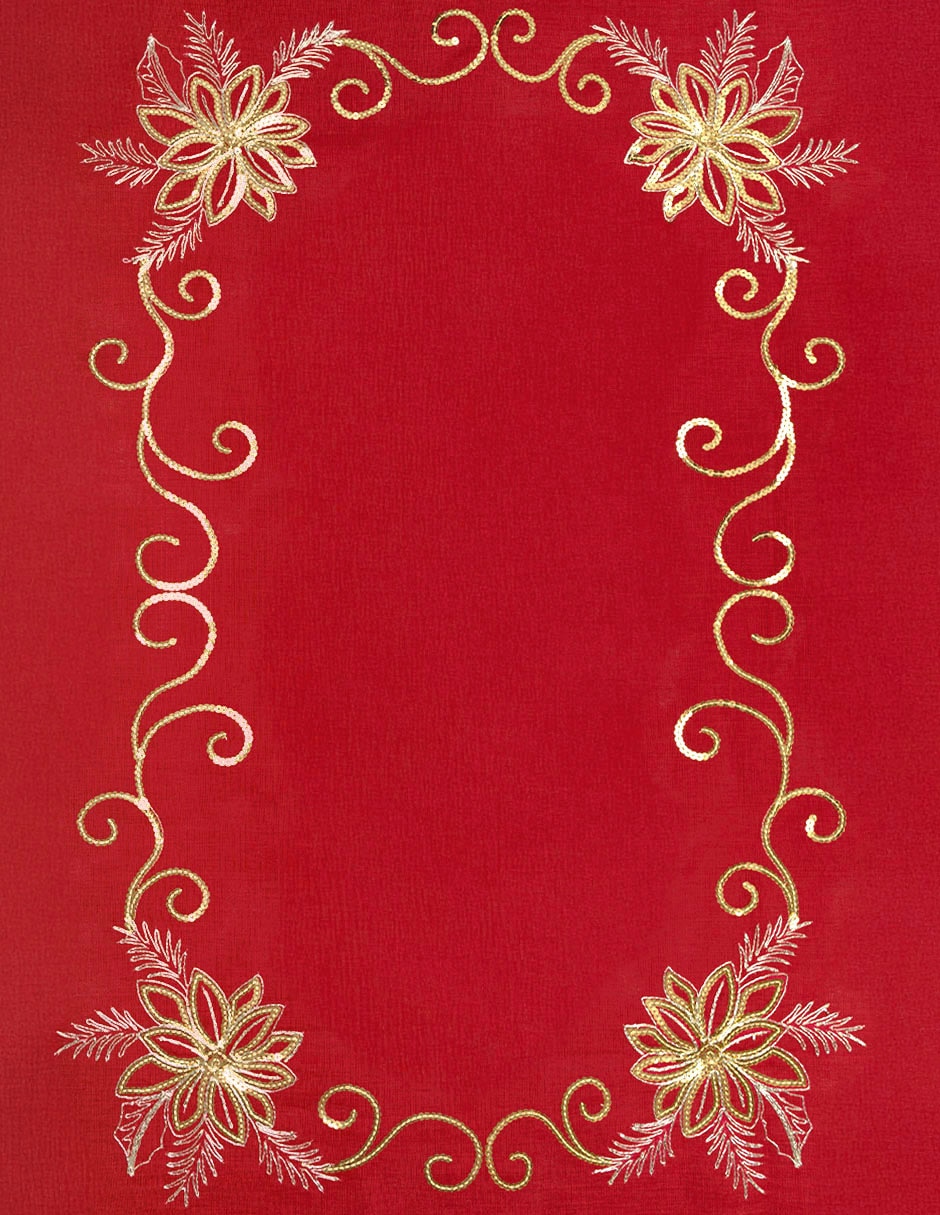 Mantel rectangular Navidad 3