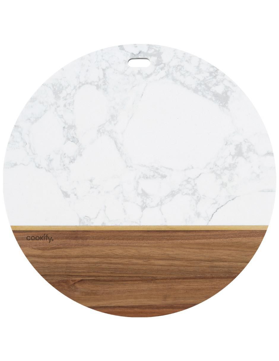 Tabla para queso de madera y mármol Tabla para queso de madera y mármol