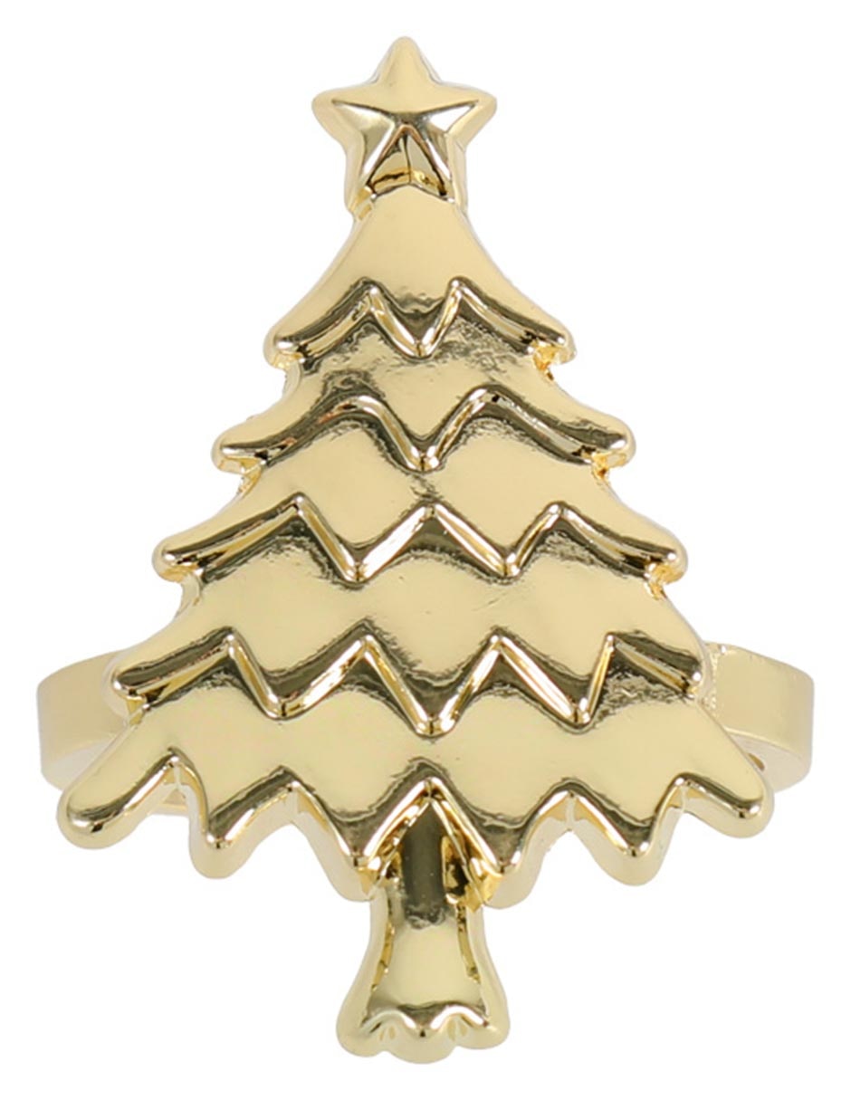 Set aro servilleta navideño 4
