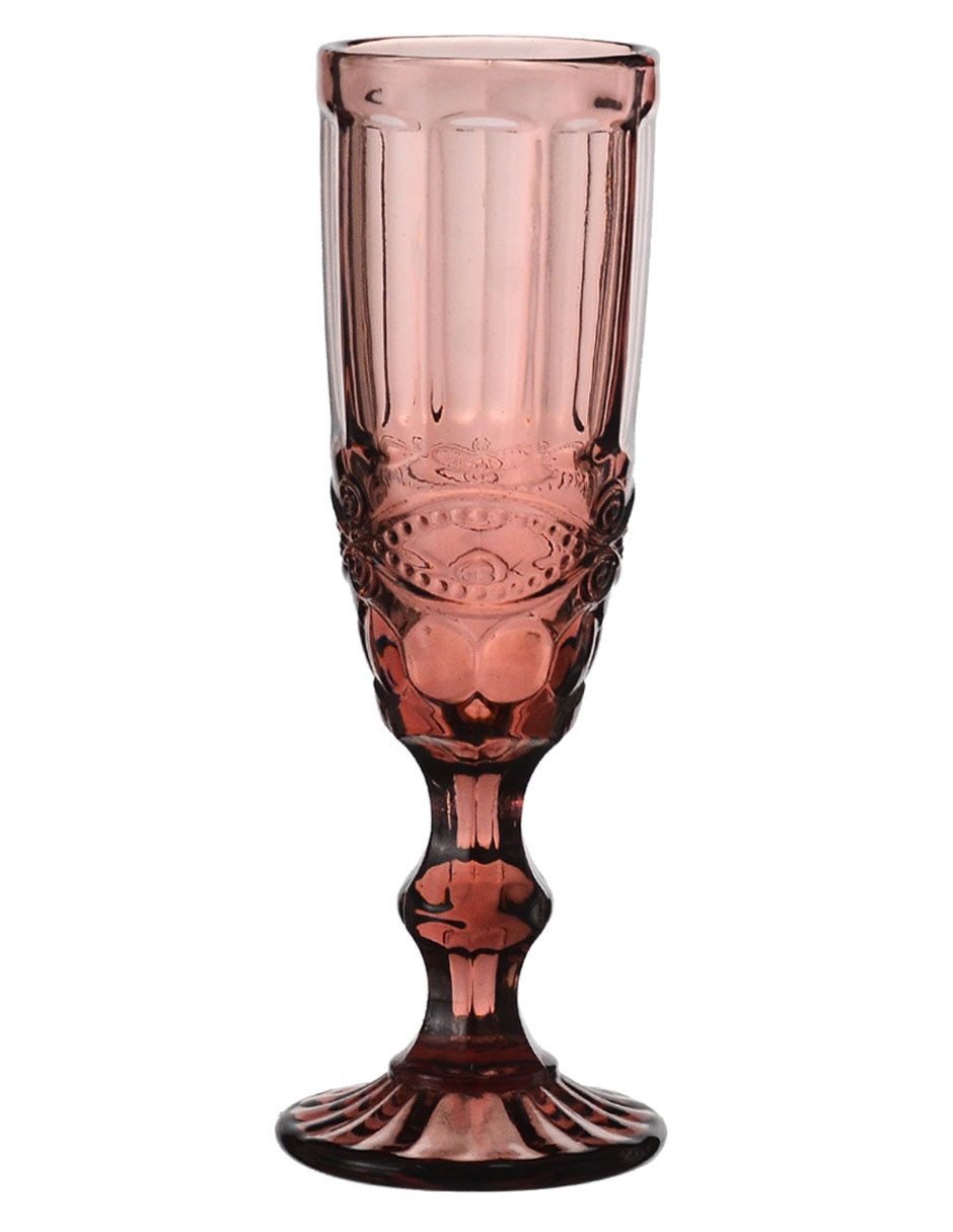 Copa para champán Genevieve de vidrio