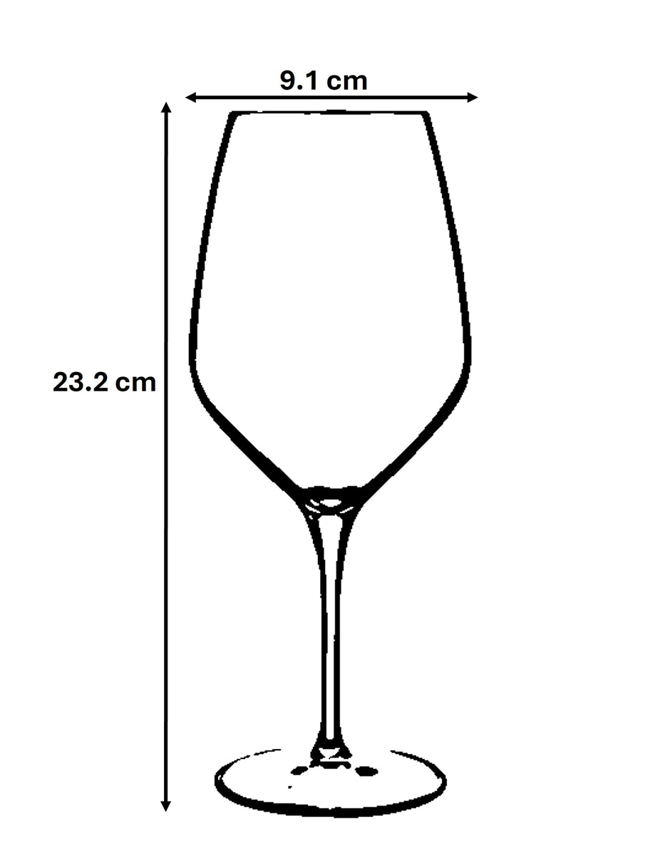 Copa para vino tinto Atelier de cristal 6 piezas