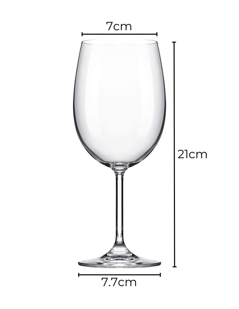Set de copas para agua Gala 45 de vidrio 6 piezas 3