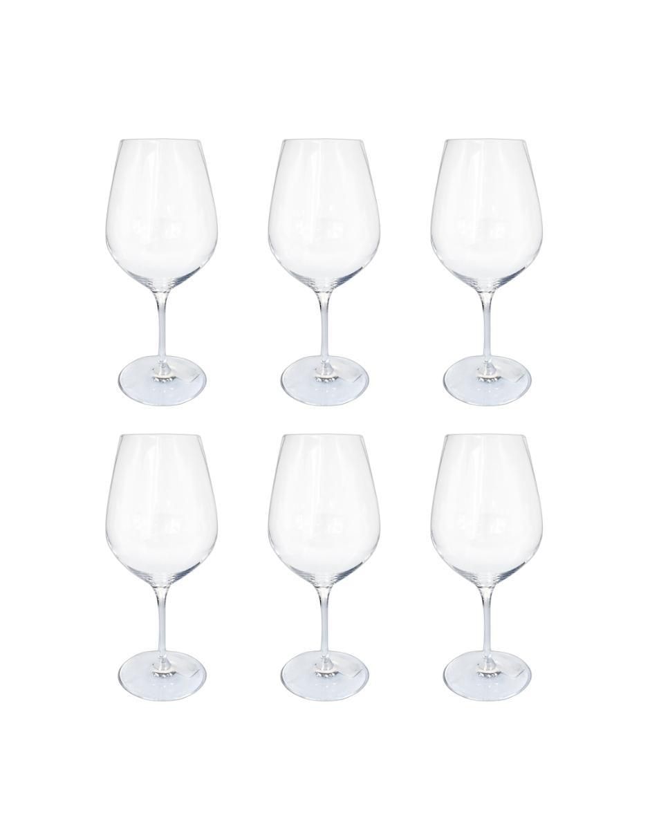 Set de copas para vino Favourite de cristal 6 piezas Set de copas para vino Favourite de cristal 6 piezas