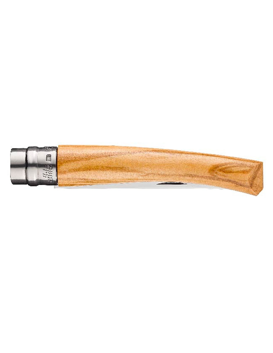Cuchillo de carne de bolsillo de madera de olivo