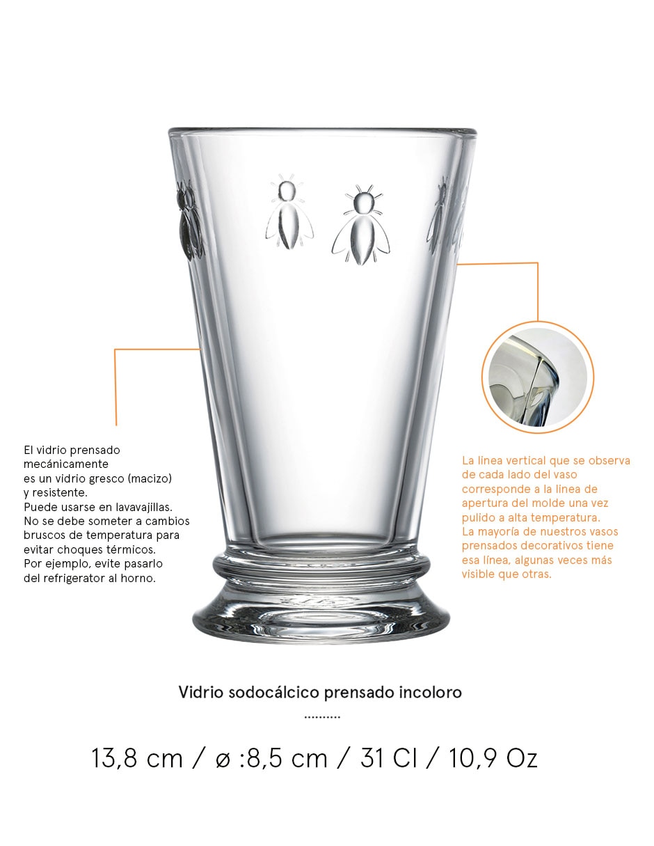 Vaso highball La Rochere de vidrio 5