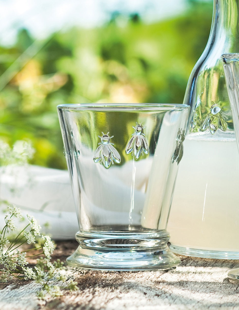 Vaso para agua La Rochere Abeille de vidrio 2