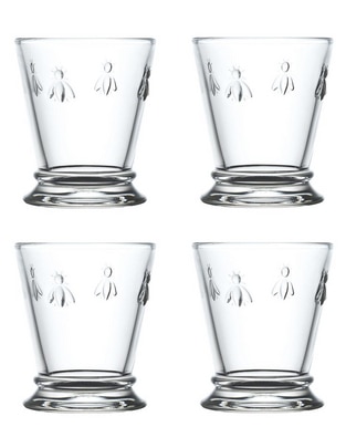 Set de vasos para agua La Rochere Abeille de vidrio con 4 piezas Set de vasos para agua La Rochere Abeille de vidrio con 4 piezas