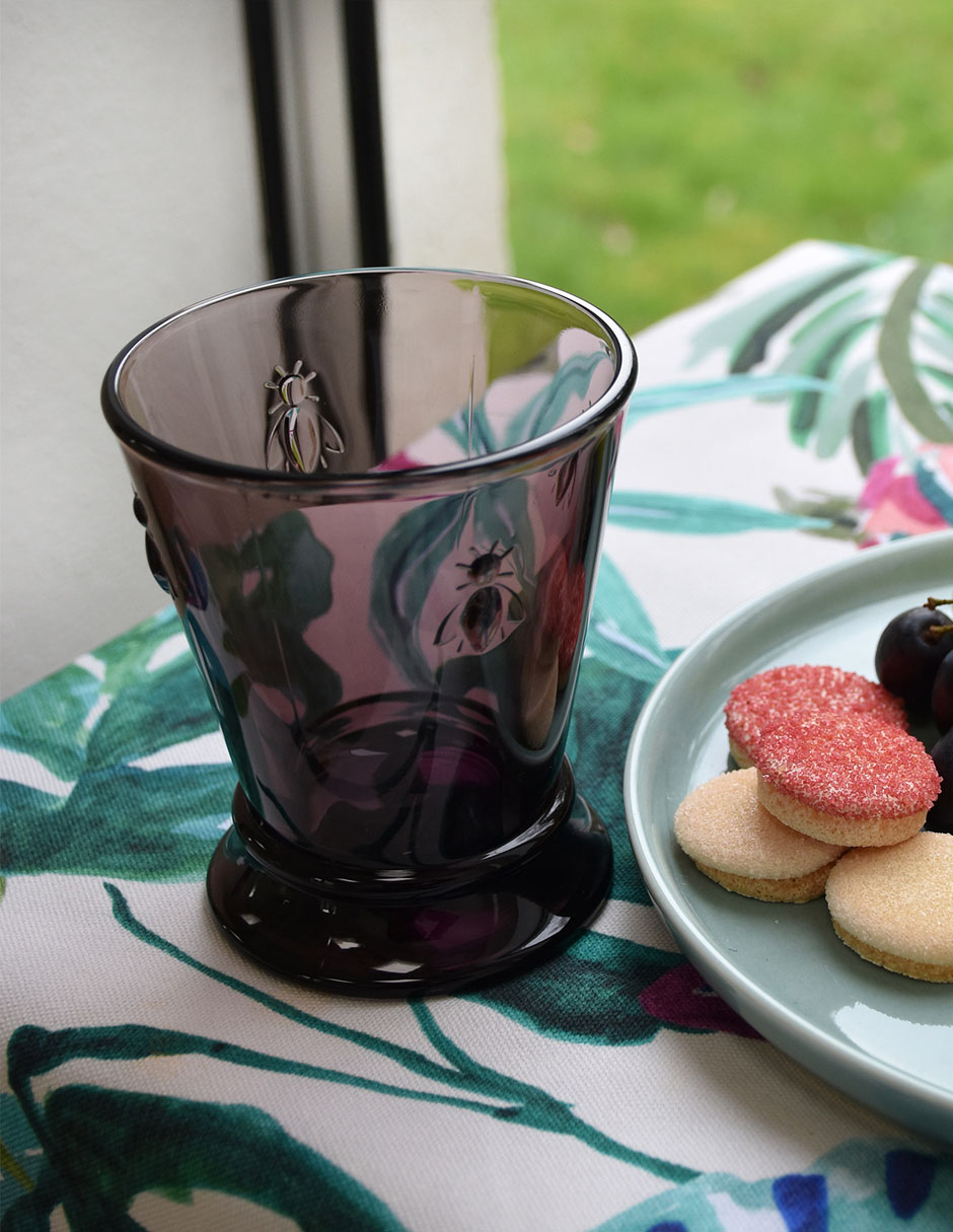 Vaso para agua La Rochere Abeille de vidrio 3