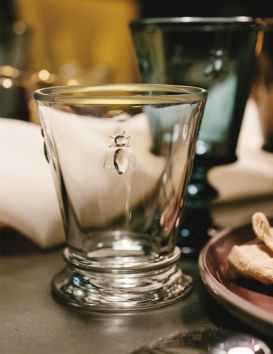 Set de vasos para agua La Rochere Abeille de vidrio con 4 piezas 3