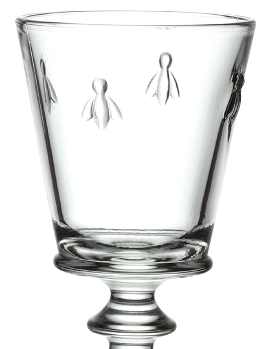 Copa para vino de vidrio