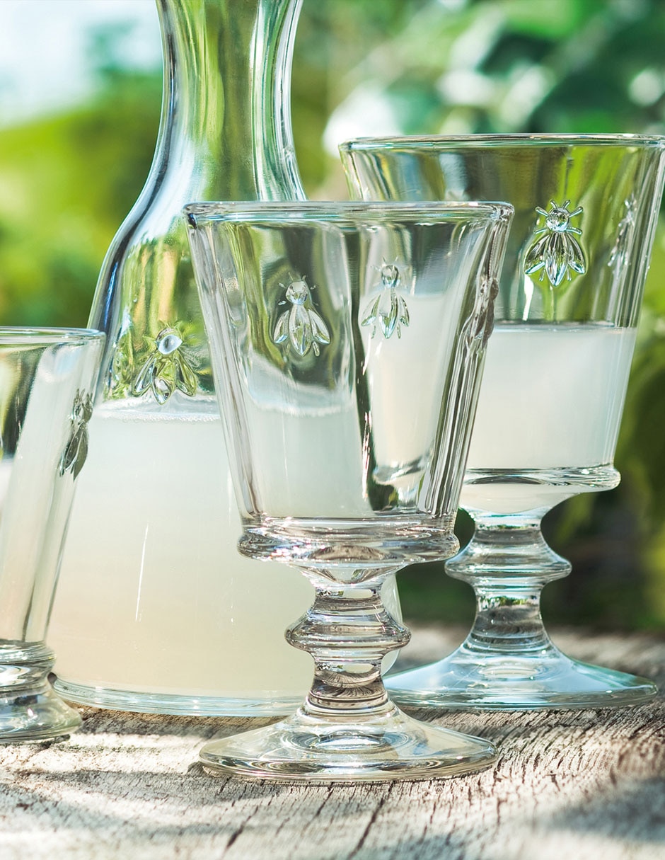 Copa para vino de vidrio