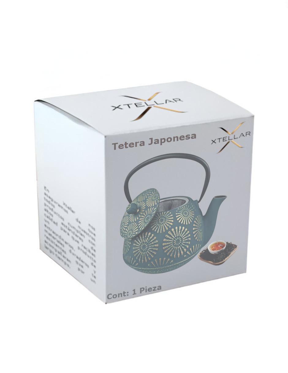 Tetera hervidora de hierro