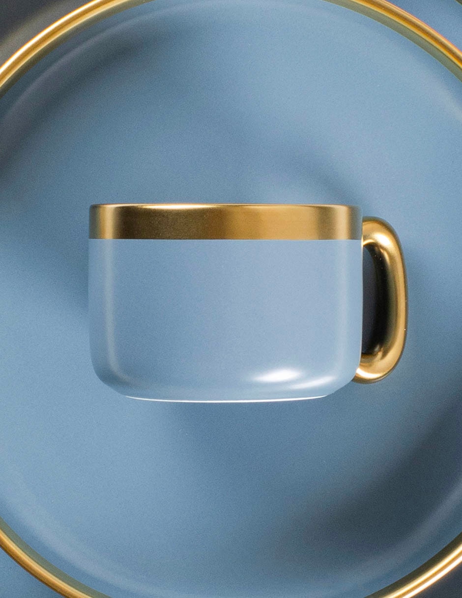 Vajilla Columbia de porcelana para 4 personas 2
