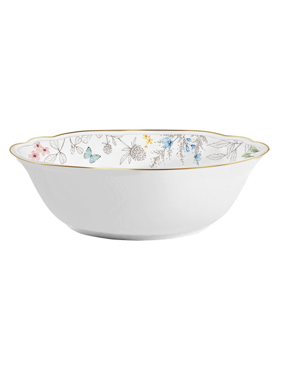 Vajilla Flowey Easter de porcelana para 4 personas 3