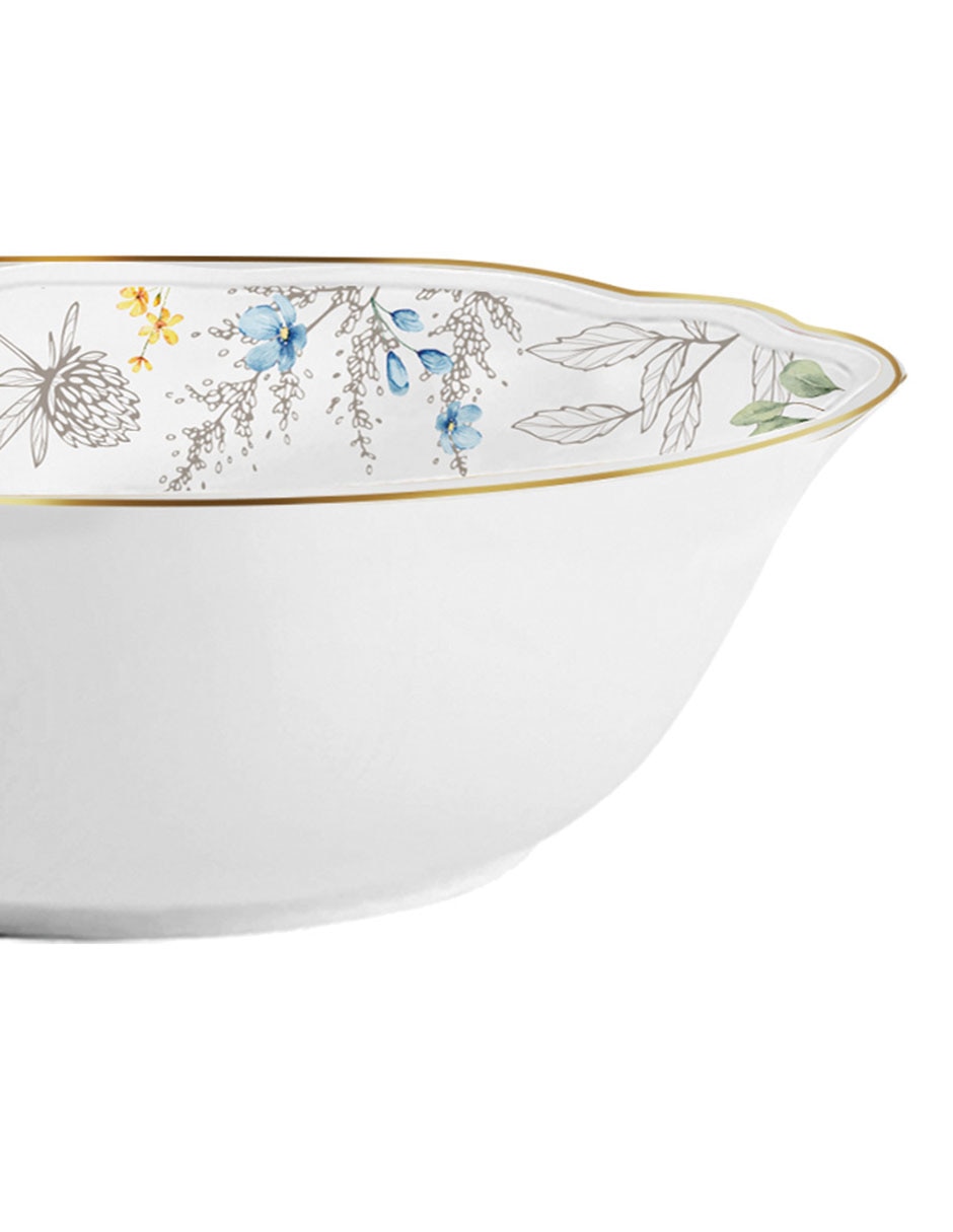 Vajilla Flowey Easter de porcelana para 4 personas 7