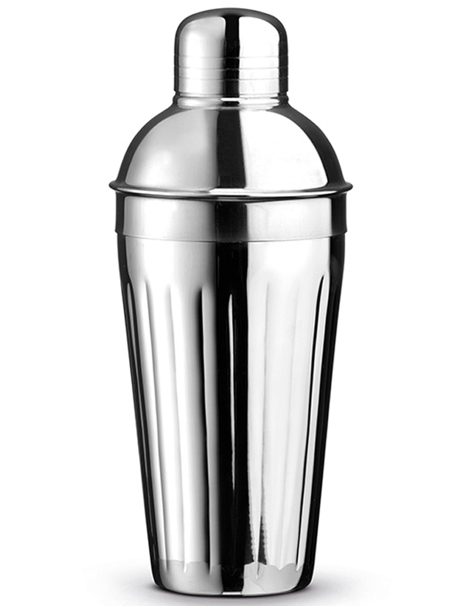 Coctelera Silver Night de acero inoxidable