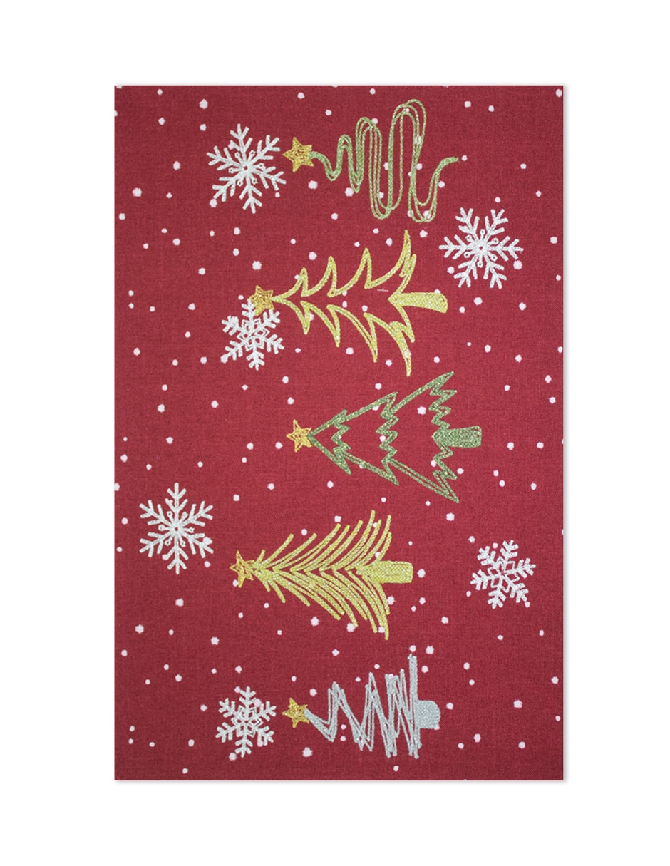 Mantel individual rectangular loft home arboles navidad Mantel individual rectangular loft home arboles navidad