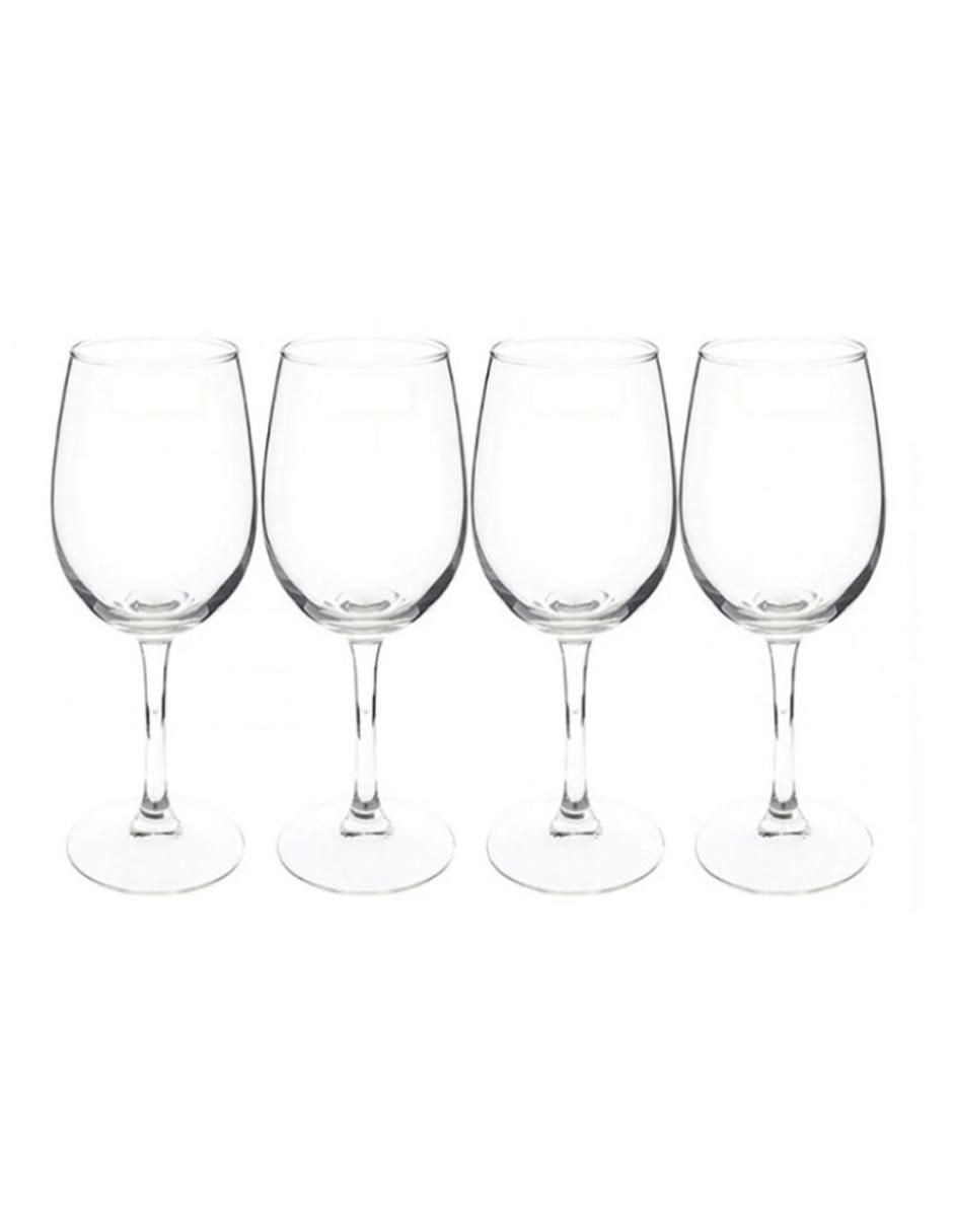 Set de copas para vino tinto So Wine de vidrio 4 piezas Set de copas para vino tinto So Wine de vidrio 4 piezas
