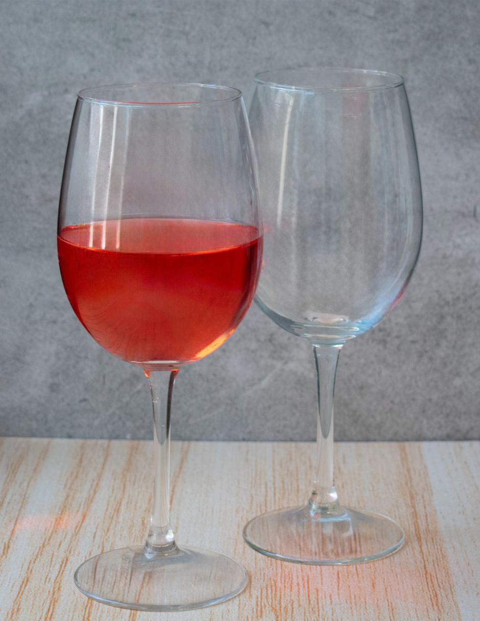 Set de copas para vino tinto So Wine de vidrio 4 piezas 6