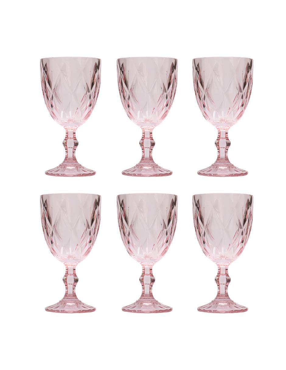 Set de copas universal Xtllar3990 de cristal 6 piezas Set de copas universal Xtllar3990 de cristal 6 piezas