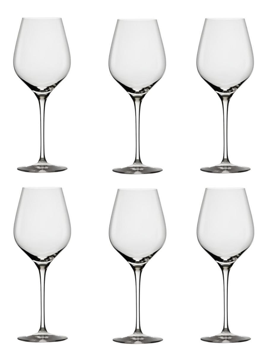 Set de copas para vino Xtllar3991 de cristal 6 piezas