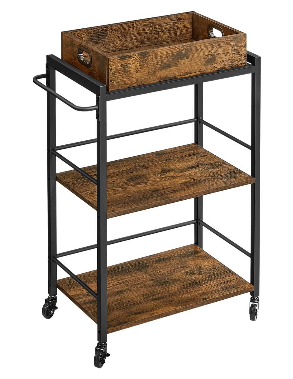 Carrito de bar cocina Brewer madera