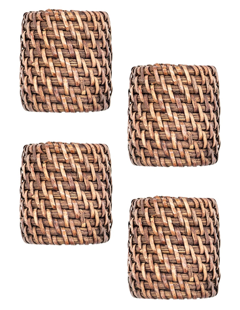 Set aro servilleta indo rattan Set aro servilleta indo rattan