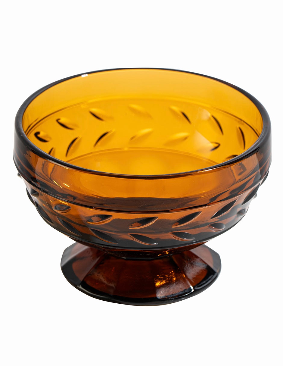 Copa para helado de vidrio