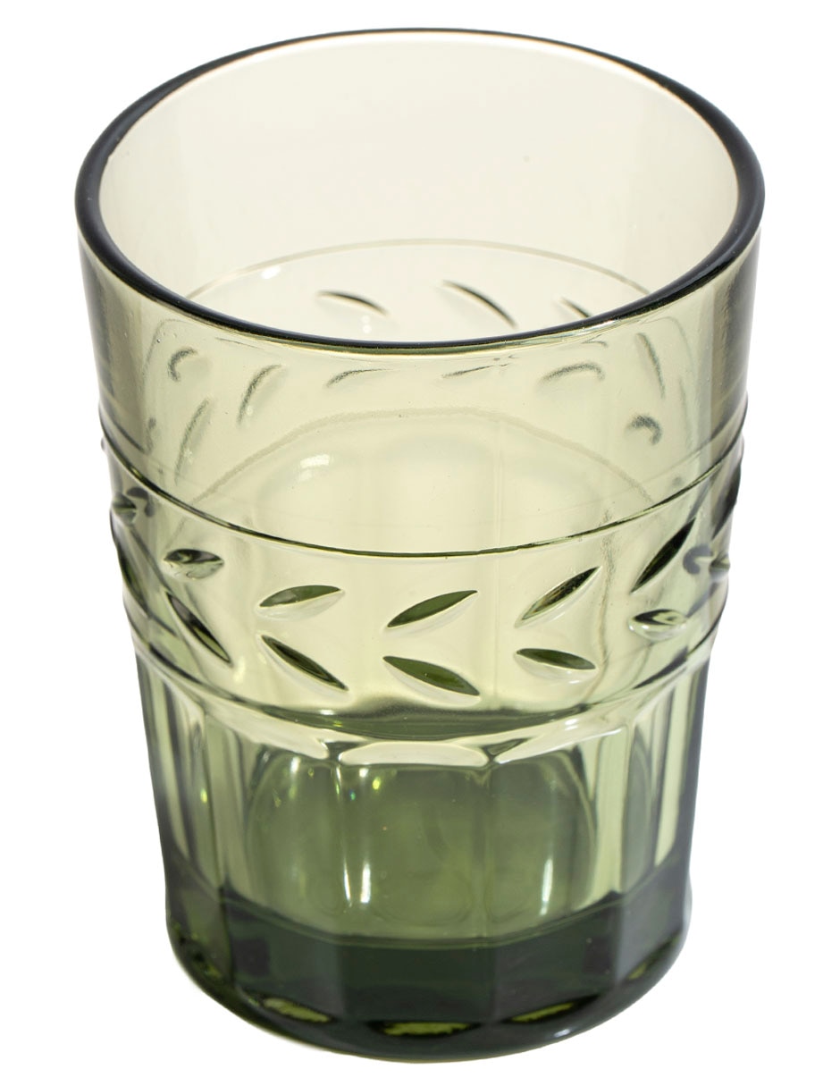 Vaso para agua n narrativa de vidrio 2