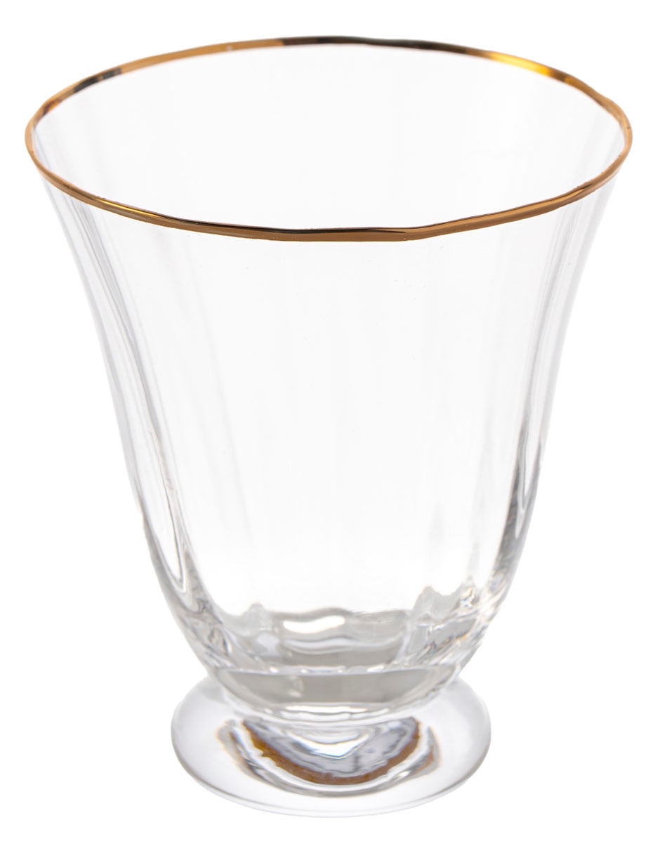 Vaso para agua de vidrio 2