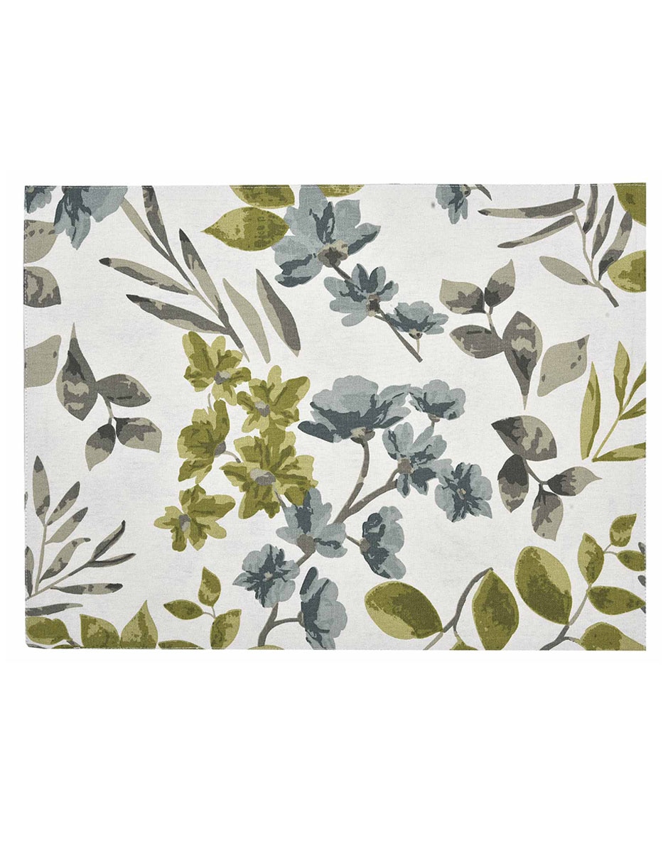 Mantel individual rectangular