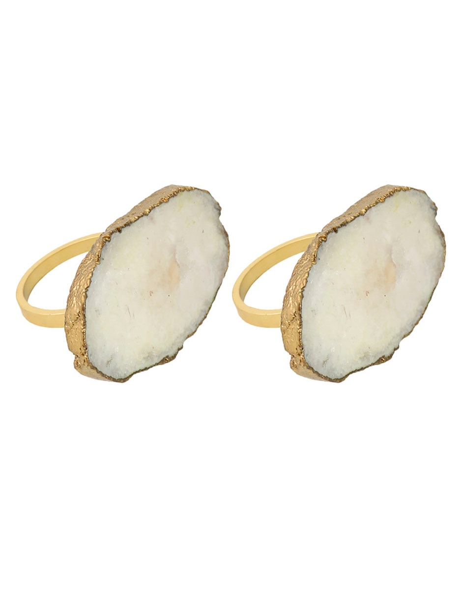 Set aro servilleta Agate Aura 1